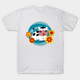 Psychedelic Cow T-Shirt